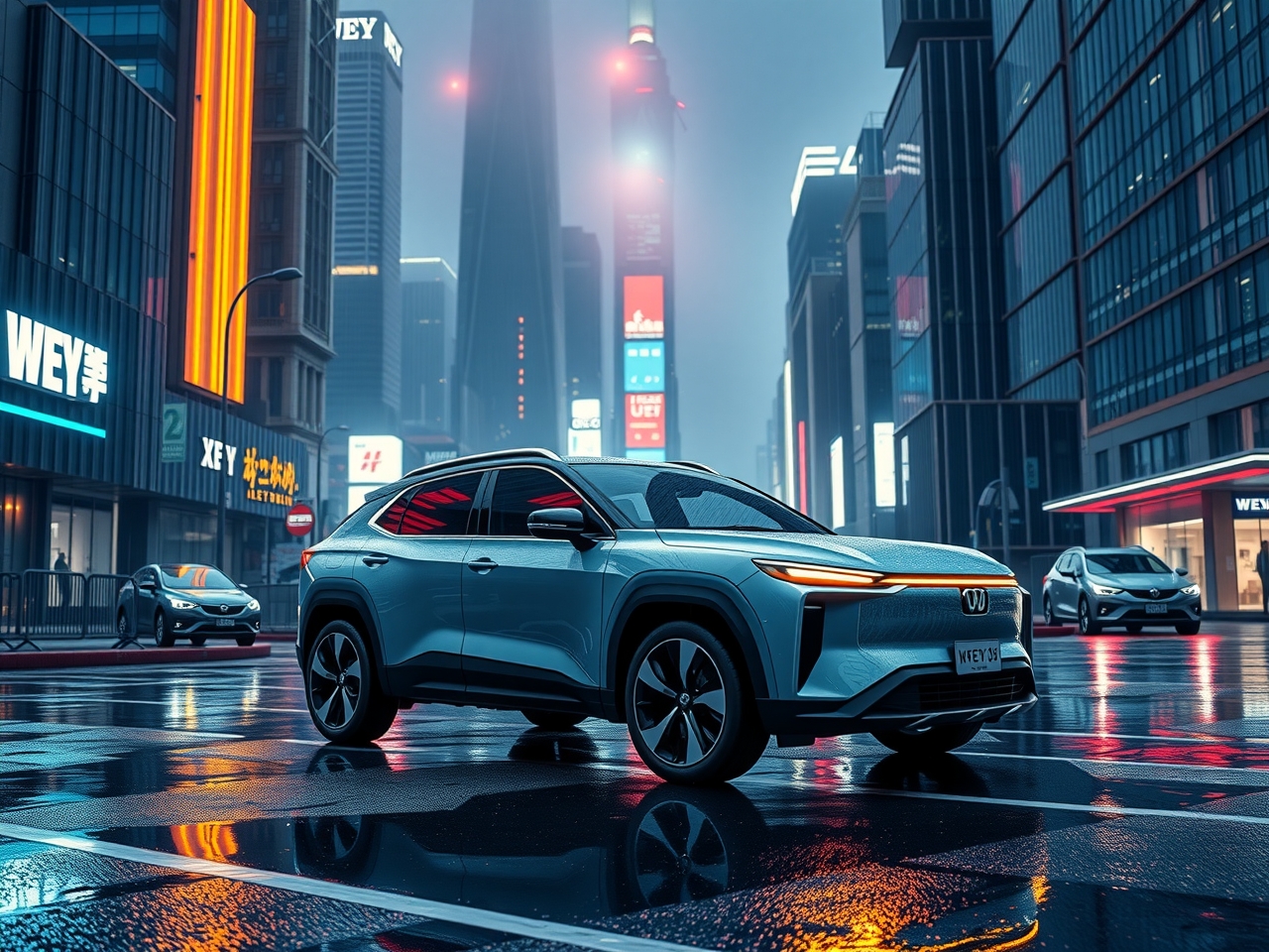 WEY 07 2024: Новый гибридный кроссовер уже в России wey, 07, цена